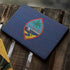 Guam Flag Dark Wood Google Pixelbook Go Skin